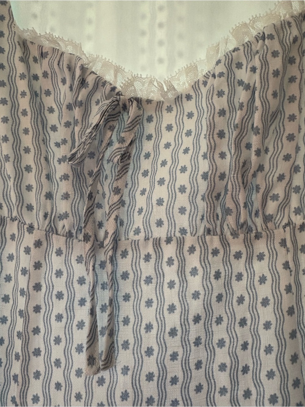 Reformation Cherise Linen Puff-Sleeve Light Blue Maxi Dress - Picture 6 of 15